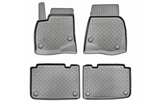 Tapis en caoutchouc adaptés pour Tesla Model S 2012-2015