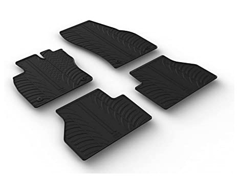 Tapis en caoutchouc adaptés pour Volkswagen Caddy V Monospace