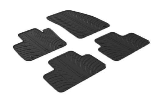 Tapis en caoutchouc adaptés pour Volvo XC40 2018-