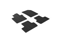 Tapis en caoutchouc adaptés pour Volvo XC60 2017- (T-Design 4 pièces)