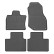 Tapis en caoutchouc compatibles avec Lynk & Co 01 2021- (lot de 4 avec points de fixation)