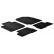 Tapis en caoutchouc pour Nissan Micra 2003-2011 (T-Design 4 pièces)