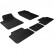 Tapis en caoutchouc pour Peugeot 3008 9/2016- (5 pièces)