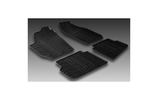 Tapis en caoutchouc pour Skoda Fabia II 2007-2014 (profil en T, Image 2