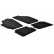 Tapis en caoutchouc pour Skoda Fabia II 2007-2014 (profil en T