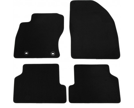 Tapis en velours pour Ford Focus 2005-2011 4 pièces