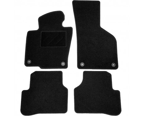 Tapis pour VW Passat B6 / B7 2007-2014, également pour CC 07-4 pièces