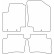 Tapis Velour adapté pour Hyundai i20 2009-2015, Vignette 6