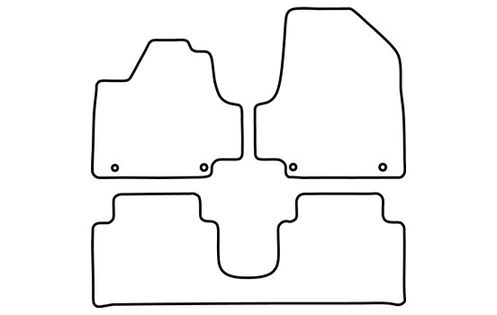 Tapis Velour adapté pour Hyundai Ioniq 5 (NE) 2020- (avec console centrale réglable), Image 6