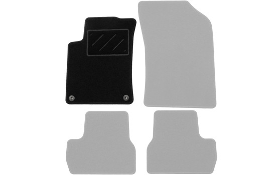 Tapis voiture Gauche Avant Citroen C3 / DS3 2010-1 pièce