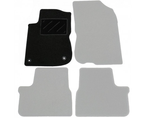 Tapis voiture Gauche Avant Peugeot 208 2012-1 pièce