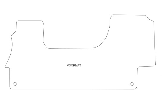 Tapis Voiture Mercedes-Benz Sprinter 1999-2006 chaise et banc 1 pièce