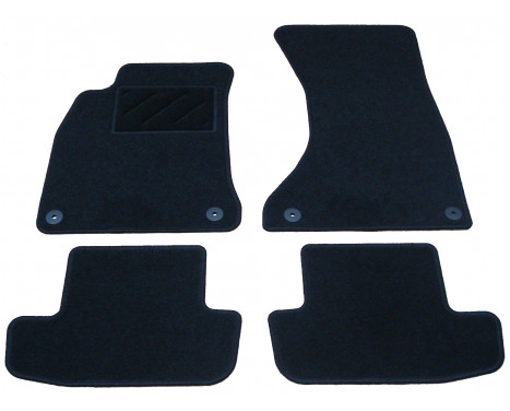 Tapis voiture pour Audi A5 2007-4 pièces