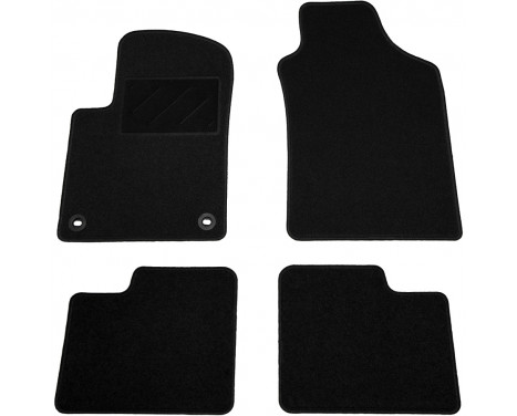 Tapis voiture pour Fiat 500 2007-4 pièces