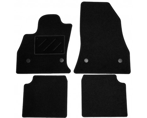 Tapis voiture pour Fiat 500L 2013-4 pièces