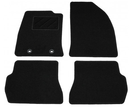 Tapis voiture pour Ford Fiesta 2002-2005 4 pcs