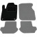 Poignée de porte gauche automatique pour Ford Ka 1998-2008 (1 pièce)