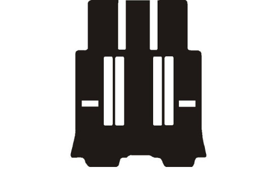 Siège arrière automatique adapté pour Citroën C8 7 personnes 2002-