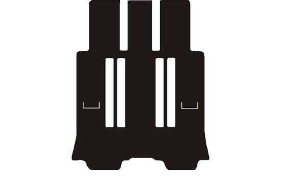 Siège arrière automatique adapté pour Fiat Ulysse 7 places 2002 - 2011