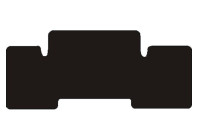 Siège arrière automatique première rangée adapté pour Peugeot Boxer 2002 - 2006
