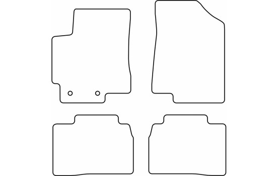 Tapis AutoStyle Velours sur mesure pour Audi A6 e-tron (GH) Sportback/Avant 2024-, Image 6