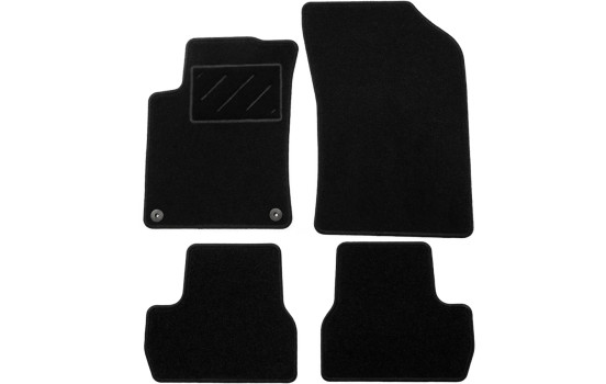 Tapis de sol adaptés à Citroën C3 / DS3 2010- (lot de 4)