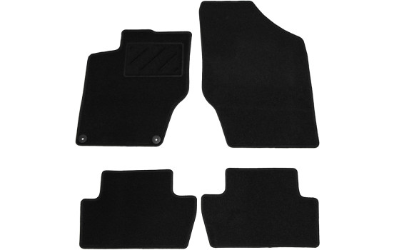 Tapis de sol adaptés à Citroën C4 / DS4 2011- (lot de 4)