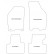 Tapis de sol adaptés à Fiat Punto 2003-2006 (lot de 4), Vignette 2