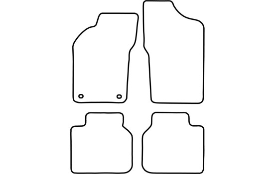 Tapis de sol adaptés à l'Alfa Romeo 155 (1992-1997), Image 2