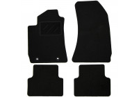 Tapis de sol adaptés à l'Alfa Romeo 159 (2005-2009), lot de 4 pièces