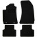 Tapis de sol adaptés à l'Alfa Romeo 159 (2005-2009), lot de 4 pièces