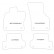 Tapis de sol adaptés à l'Audi A3 3 portes/Cabriolet 2012- (lot de 4), Vignette 2