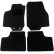 Tapis de sol adaptés à l'Opel Astra G 1997-2003 (lot de 4)
