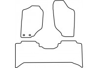 Tapis de sol adaptés à l'Opel Frontera 1998-2004