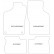 Tapis de sol adaptés à l'Opel Vectra A (1988-1994), lot de 4 pièces, Vignette 2