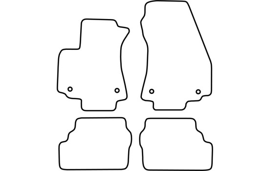 Tapis de sol adaptés à l'Opel Zafira A (1999-2004), Image 2