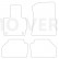 Tapis de sol adaptés à la BMW F-26 X4 (2015-) - Lot de 4, Vignette 2
