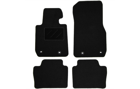 Tapis de sol adaptés à la BMW Série 3 F30 (à partir de 2012) - Lot de 4