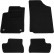 Tapis de sol adaptés à la Citroën C2 (2002-2009), lot de 4 pièces