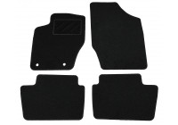 Tapis de sol adaptés à la Citroën C4 (2004-2010), lot de 4 pièces