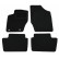 Tapis de sol adaptés à la Citroën C4 (2004-2010), lot de 4 pièces