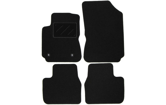 Tapis de sol adaptés à la Citroën C4 Cactus 2014- (lot de 4)