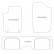 Tapis de sol adaptés à la Citroën Xsara Picasso (1999-2006), lot de 5 pièces, Vignette 4
