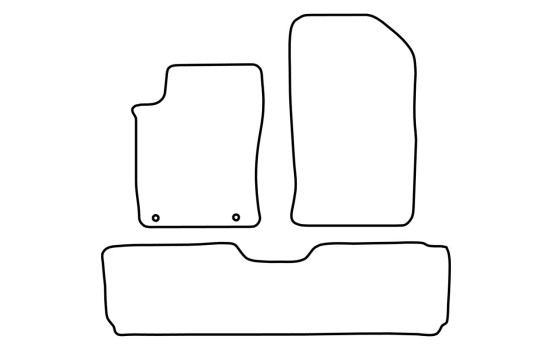 Tapis de sol adaptés à la Citroën Xsara Picasso 2006-2011, Image 2