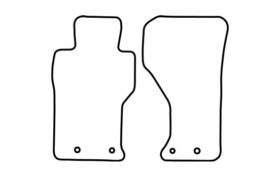 Tapis de sol adaptés à la Fiat 124 Spider 2016-, Image 2