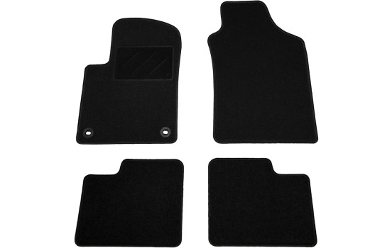 Tapis de sol adaptés à la Fiat 500 (à partir de 2007) - Lot de 4
