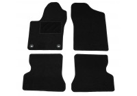 Tapis de sol adaptés à la Fiat Seicento 1998-2007 (lot de 4)