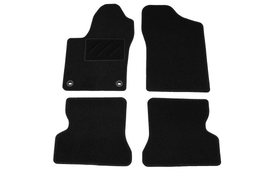 Tapis de sol adaptés à la Fiat Seicento 1998-2007 (lot de 4)
