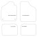 Tapis de sol adaptés à la Fiat Uno 1989-1994 (lot de 4), Vignette 2
