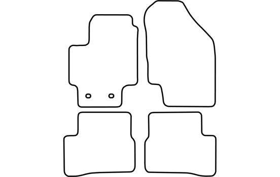 Tapis de sol adaptés à la Hyundai Accent 2006-2009, Image 2